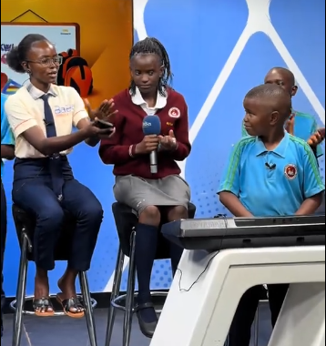 Children singing and playing music